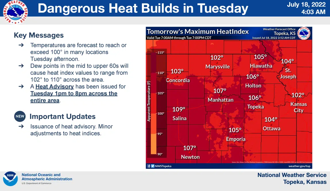 Triple-digit Heat Expected Tuesday, Both Weekend Days | KVOE