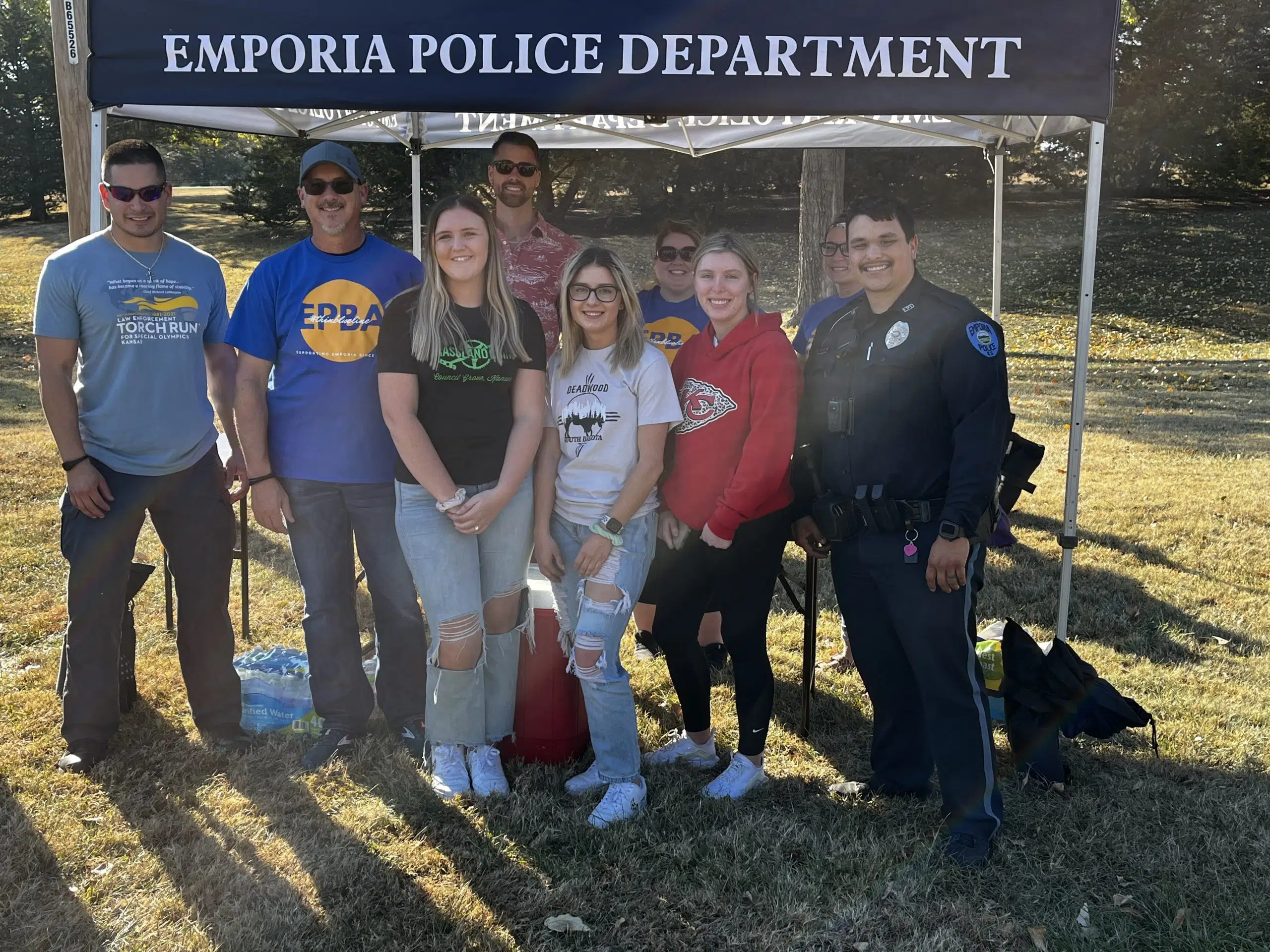 Emporia Police Benefit Association begins busy holiday stretch with Halloween activities