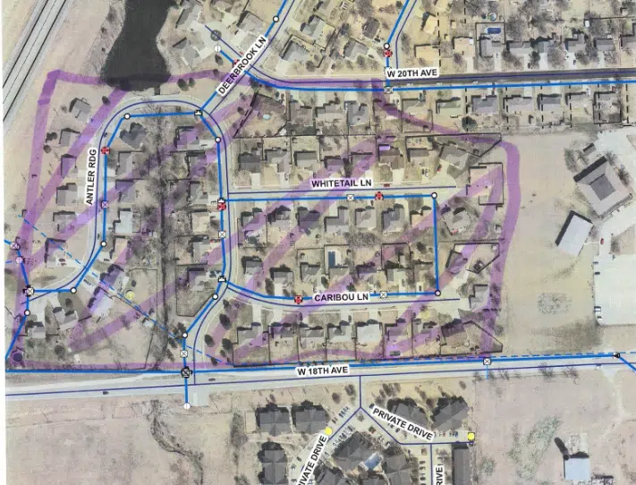 Deerbrook subdivision water valve replacement handled relatively
