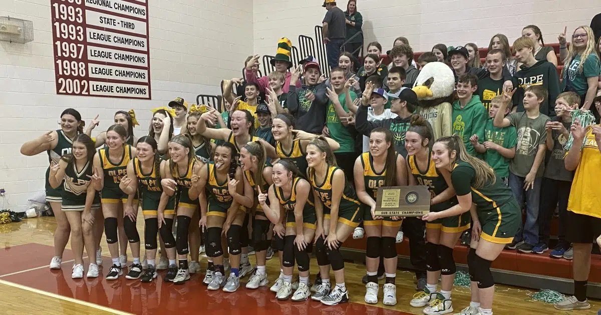 Olpe girls basketball opens up 1ADivision I Tournament against Quinter