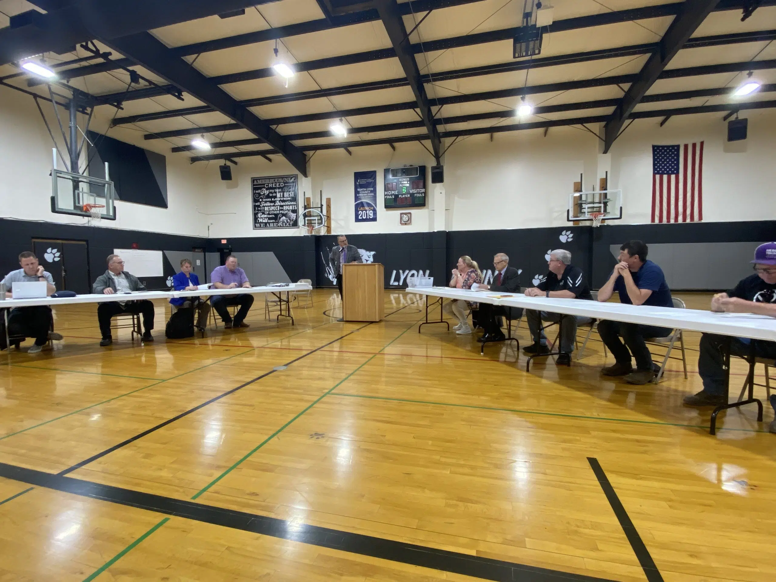 USD 251 Board of Education receives facility study KVOE