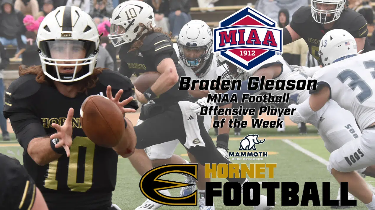 ESU's Gleason Named MIAA Offensive Player of the Week After 400-yard Tussle Win