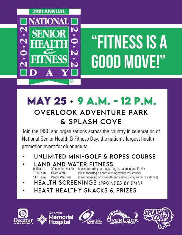 NATIONAL SENIOR HEALTH AND FITNESS DAY | Decatur Radio