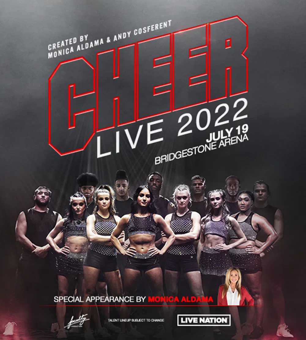 Cheer Live Hot 106.7 Nashville's NEW 1 for All the Hits