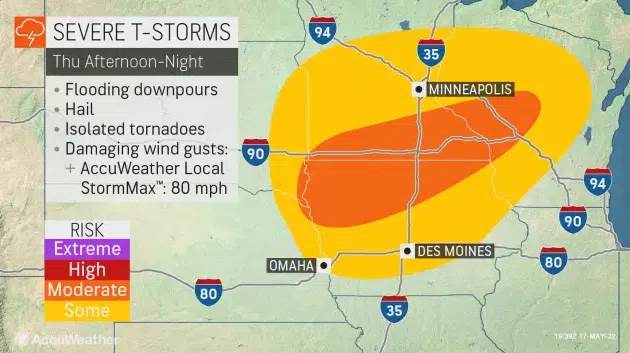 Severe weather to rumble through storm-weary Midwest | KELO-AM