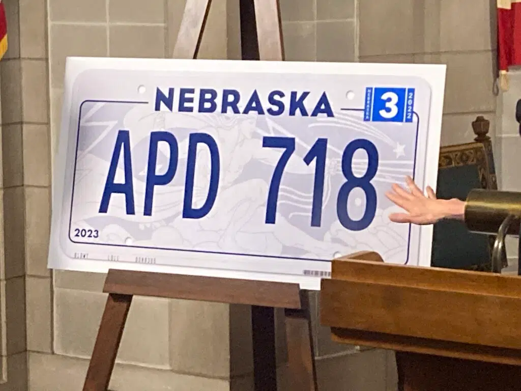 New license plate evokes creative use of Nebraska’s natural resources