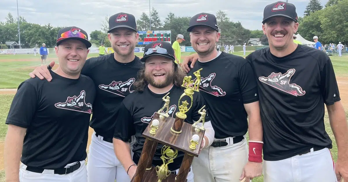 Sioux Falls Squirrels win their first ever State A Amateur Baseball