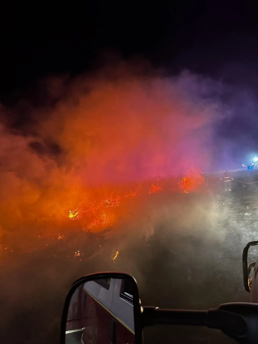 Fire departments, NWS warning of high fire risk today KTWB Big