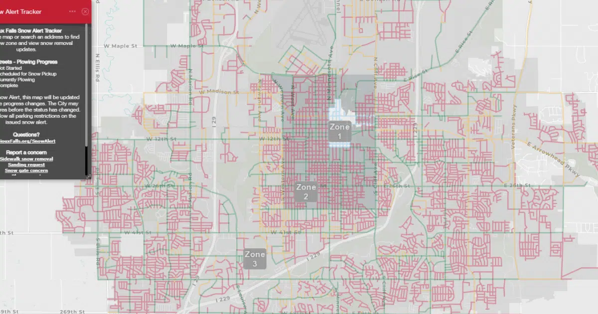 City Of Sioux Falls Begins Plowing Residential Streets Sooner Than ...