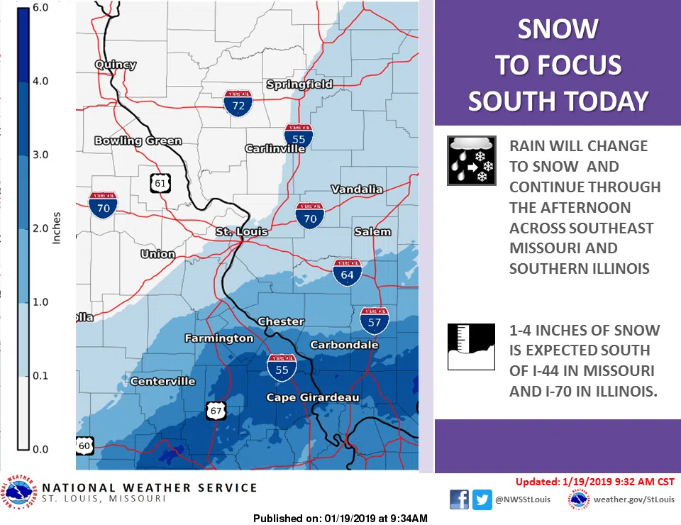 Snow Accumulation St Louis Today Literacy Basics
