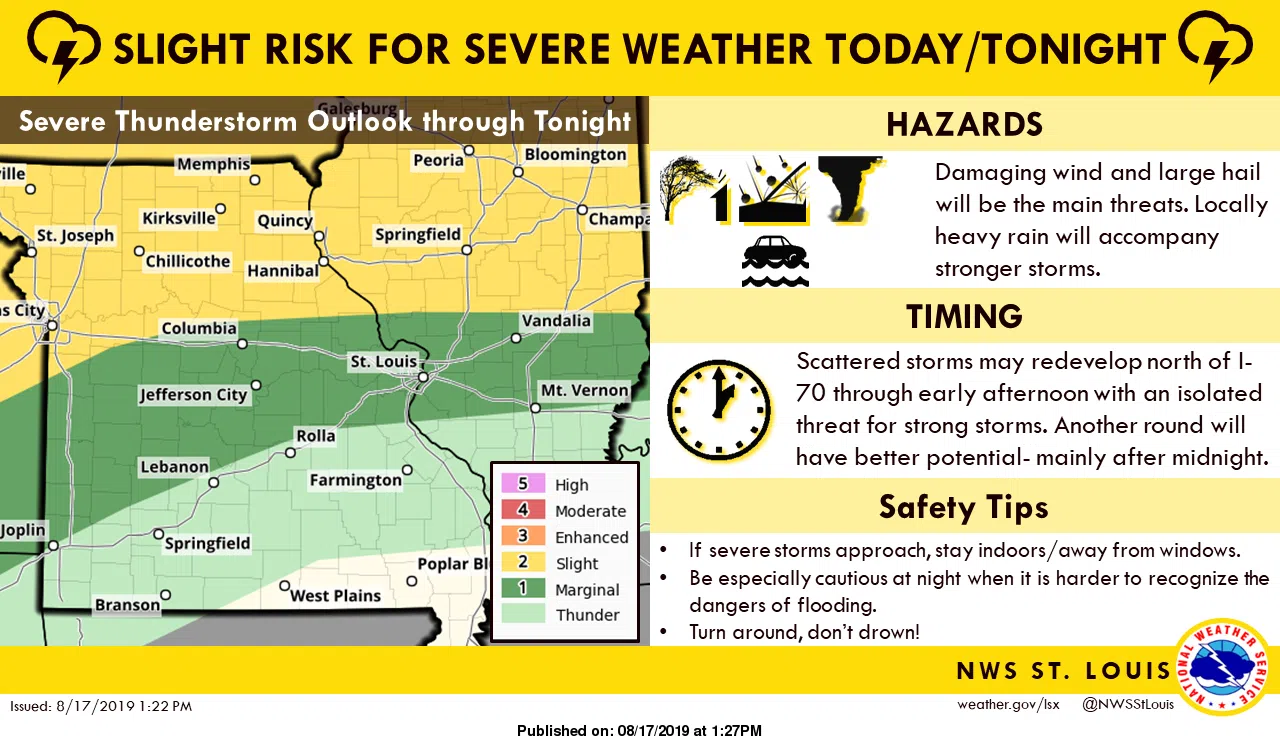 Severe Storms Possible Tonight | Vandalia Radio