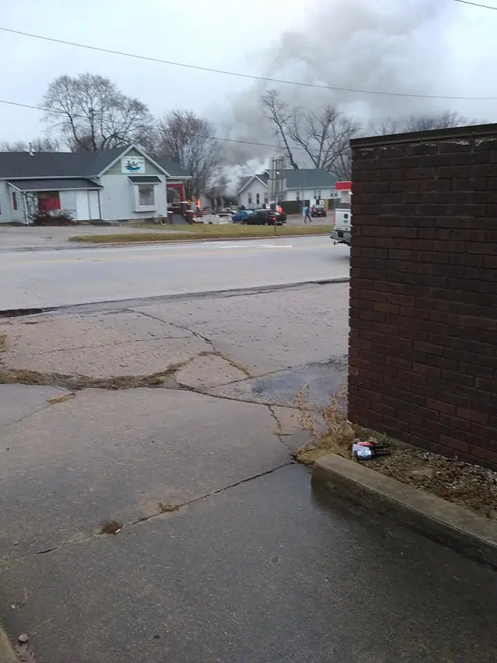 Vandalia FD on scene of Fire Vandalia Radio