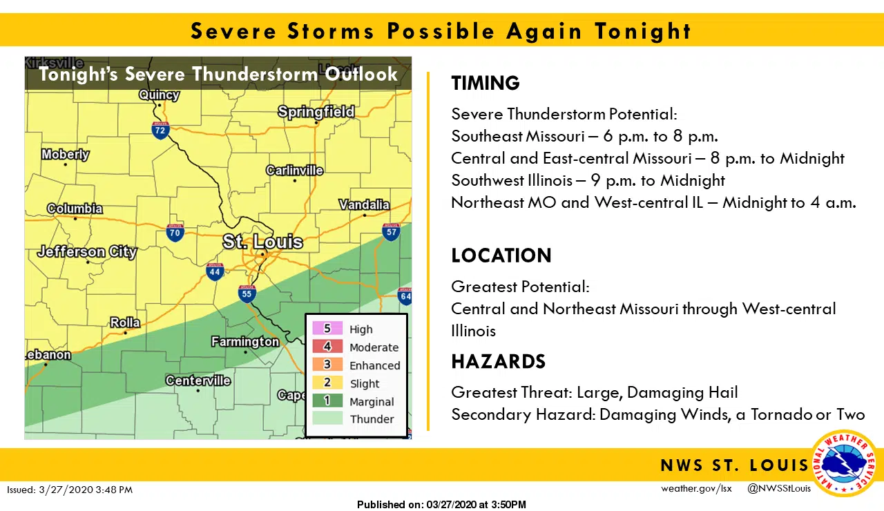 Area in for Severe Storms Tonight Vandalia Radio