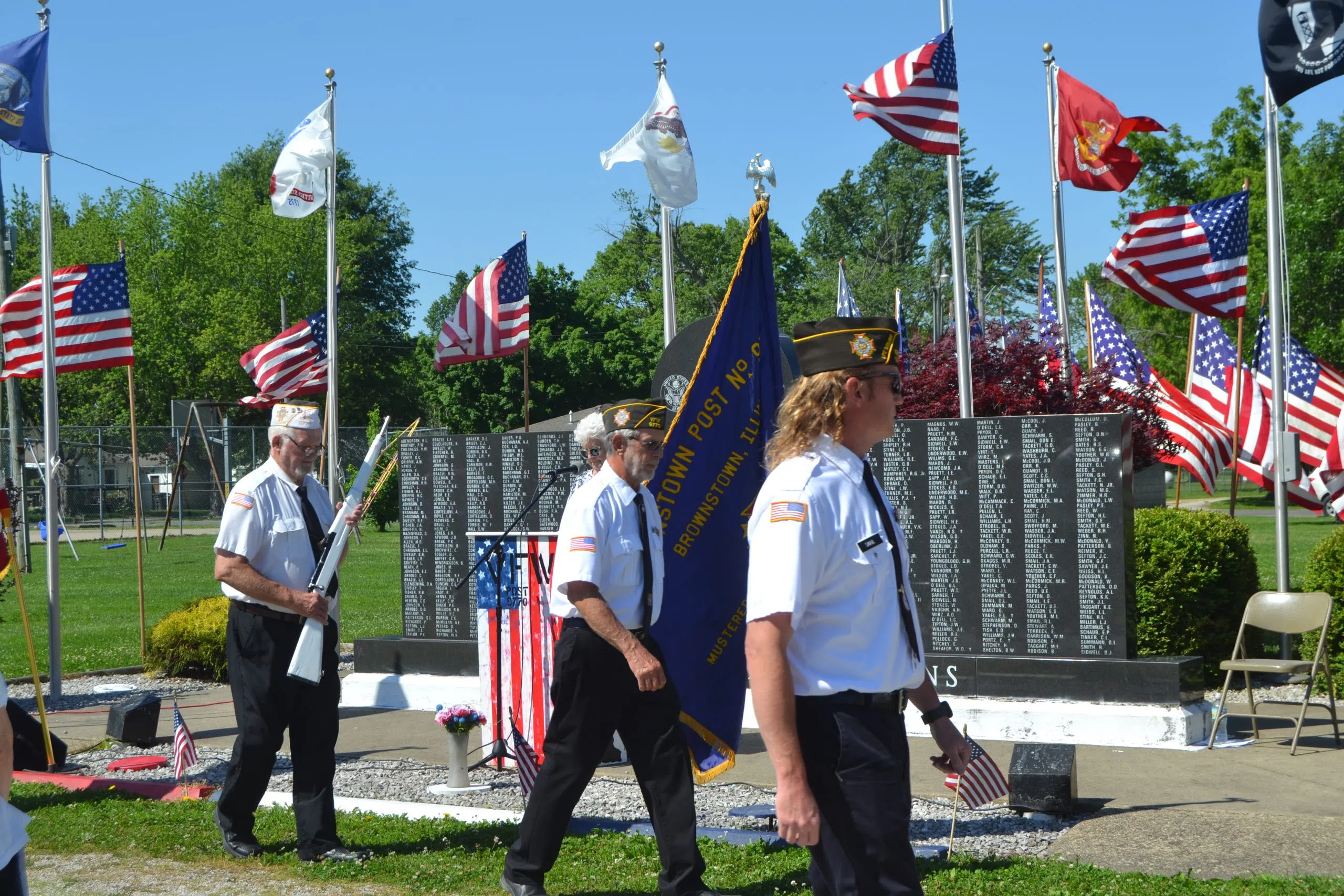 Photos & Info from Brownstown Memorial Day Program | Vandalia Radio