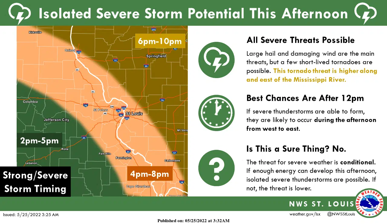 Showers And Storms Are Likely Today, Isolated Severe Storms Are ...