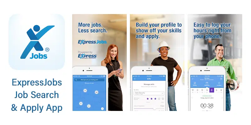 ExpressJobs Job Search App 