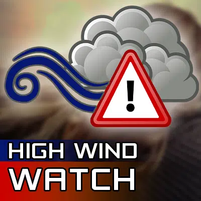 National Weather Service Issues High Wind Watch | 104.3 The Party