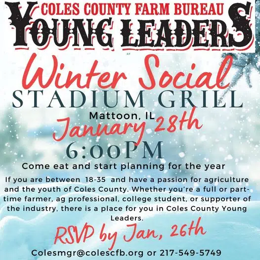 Mattoon Christmas Break 2022 Coles County Farm Bureau Young Leaders Winter Social | Myradiolink.com