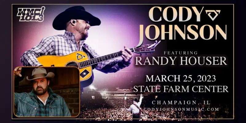 Cody Johnson To Headline State Farm Center In Champaign Il Myradiolink Com