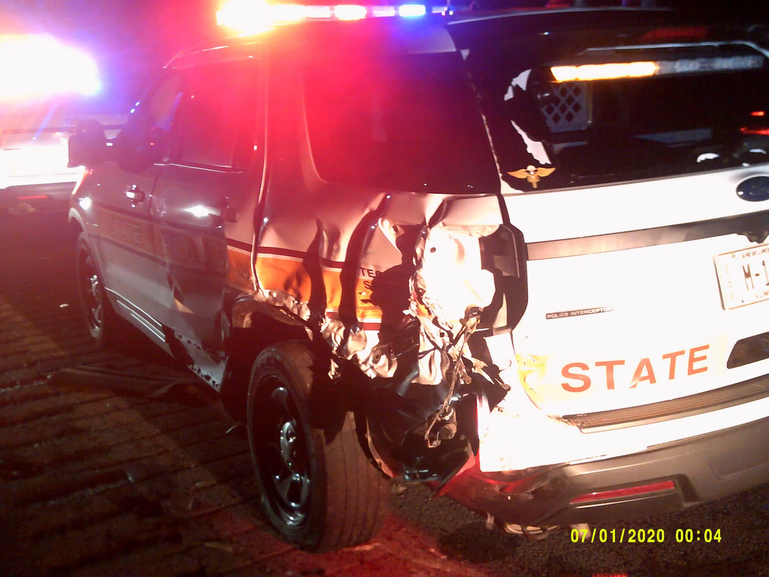 Illinois State Police Squad Car Struck in Scott’s Law Related Crash