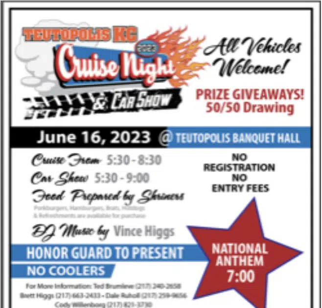 Teutopolis K.C. Cruise Night