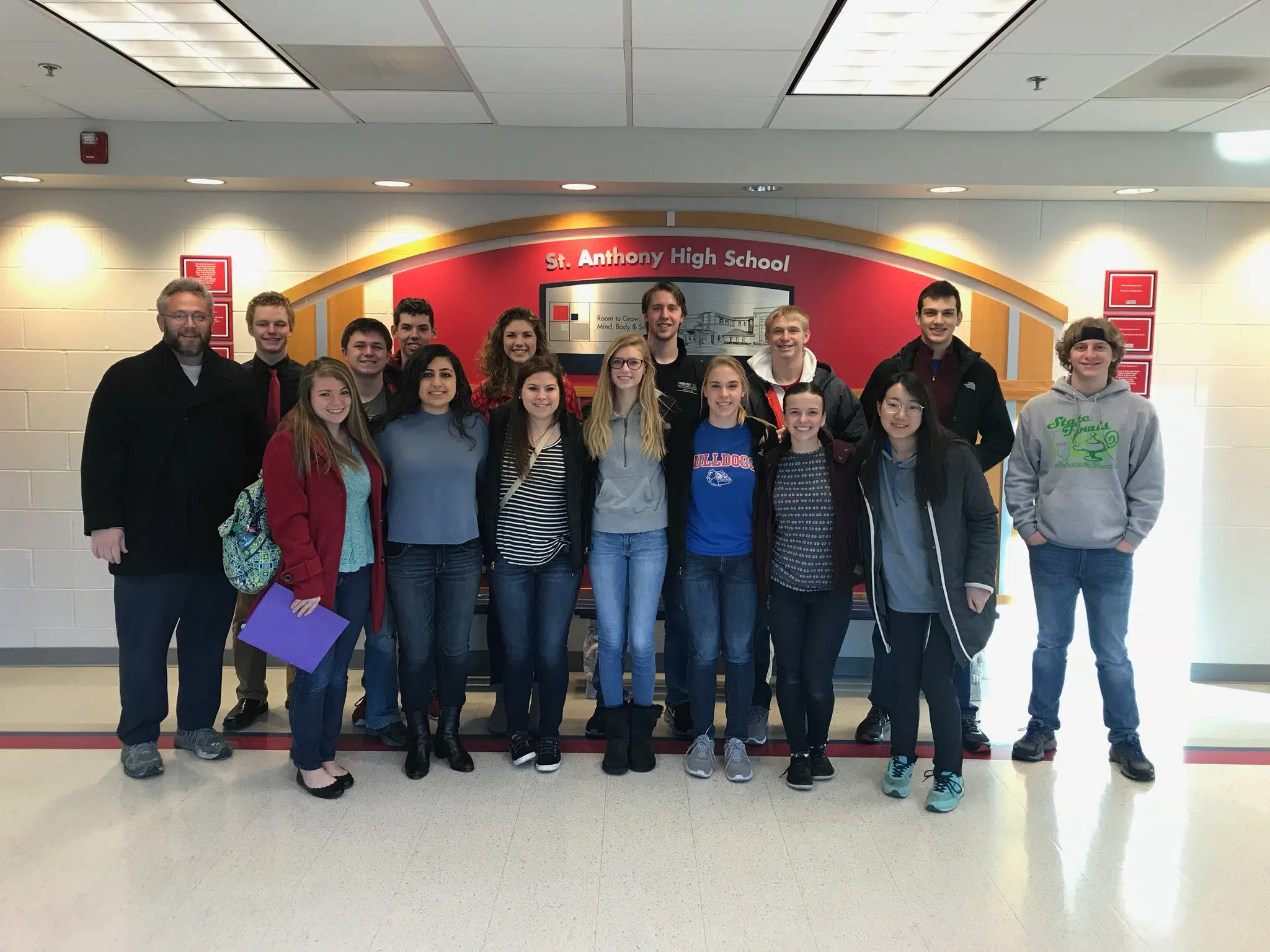St. Anthony High School WYSE Team Takes 1st Place in Regional Contest