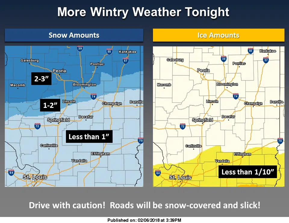 Winter Weather Expected Tonight/Advisory Issued for Listening Area