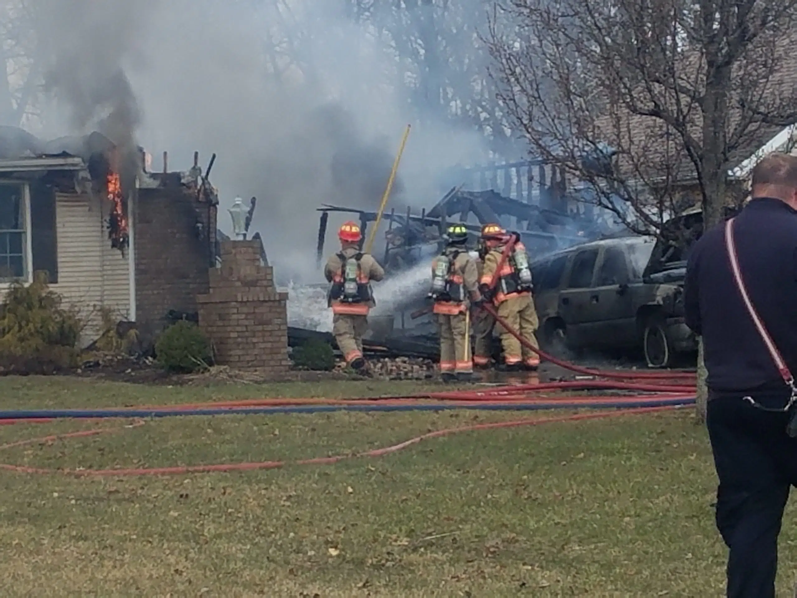 Residential Fire Leads to Total Loss of Home in Effingham Effingham Radio