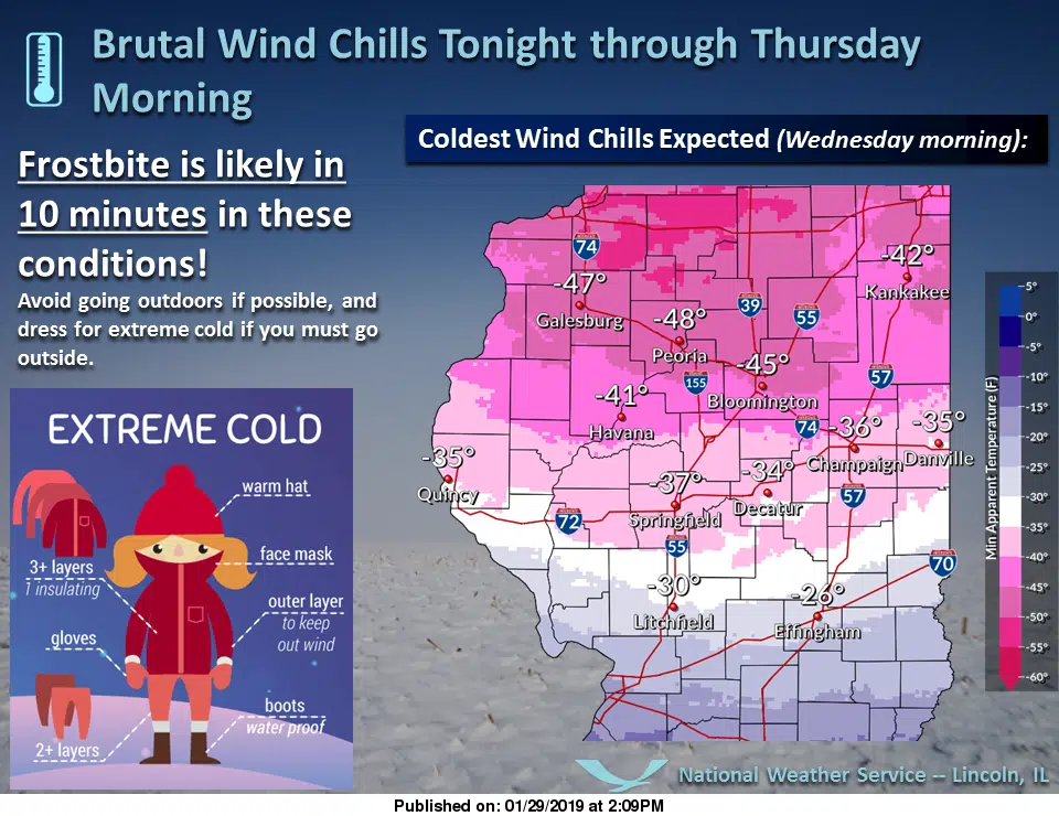 National Weather Service in Lincoln Forecasts Extreme Cold and