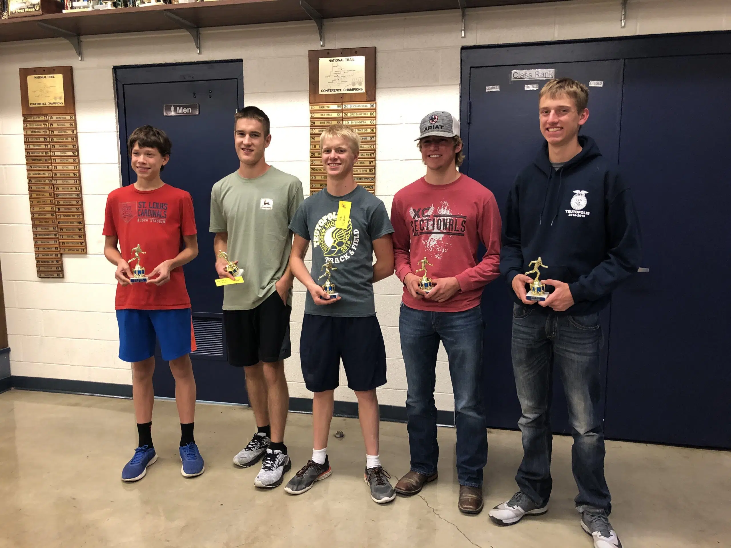 Teutopolis High School XC Awards Effingham Radio