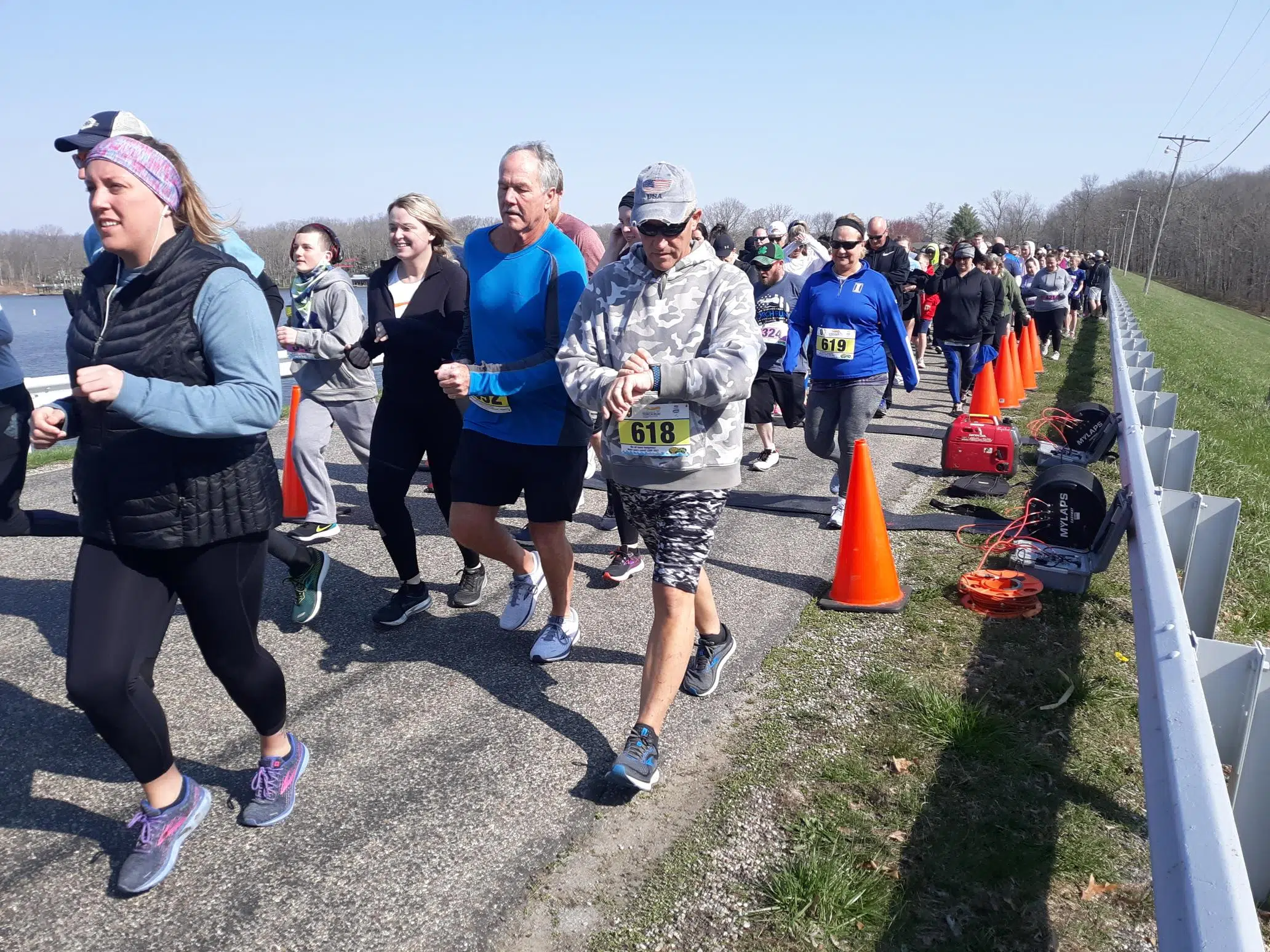 Hundreds Participate In Lake Sara Dam Run 2021 Effingham Radio