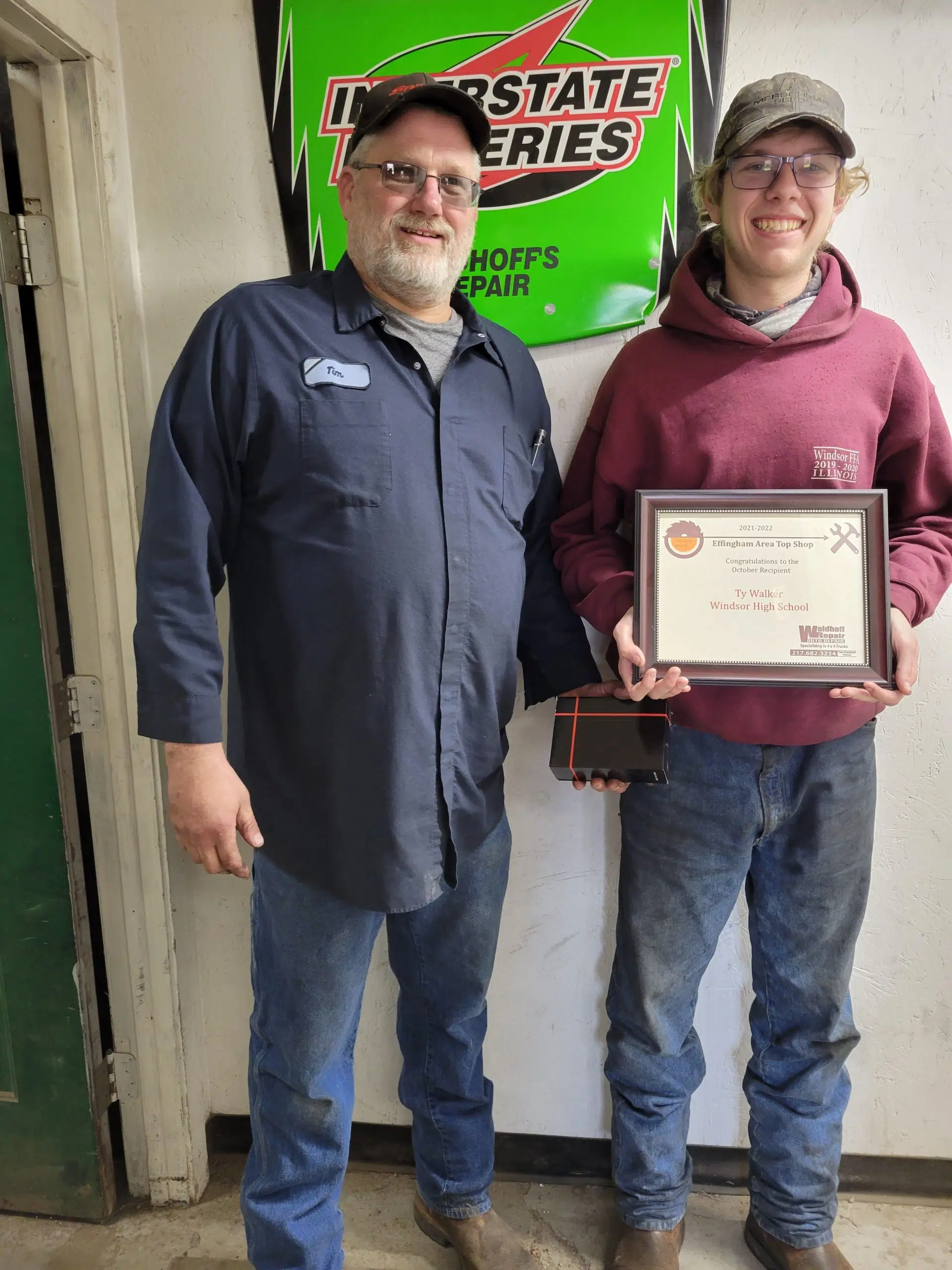 October Effingham County Top Shop Award Winner Effingham Radio