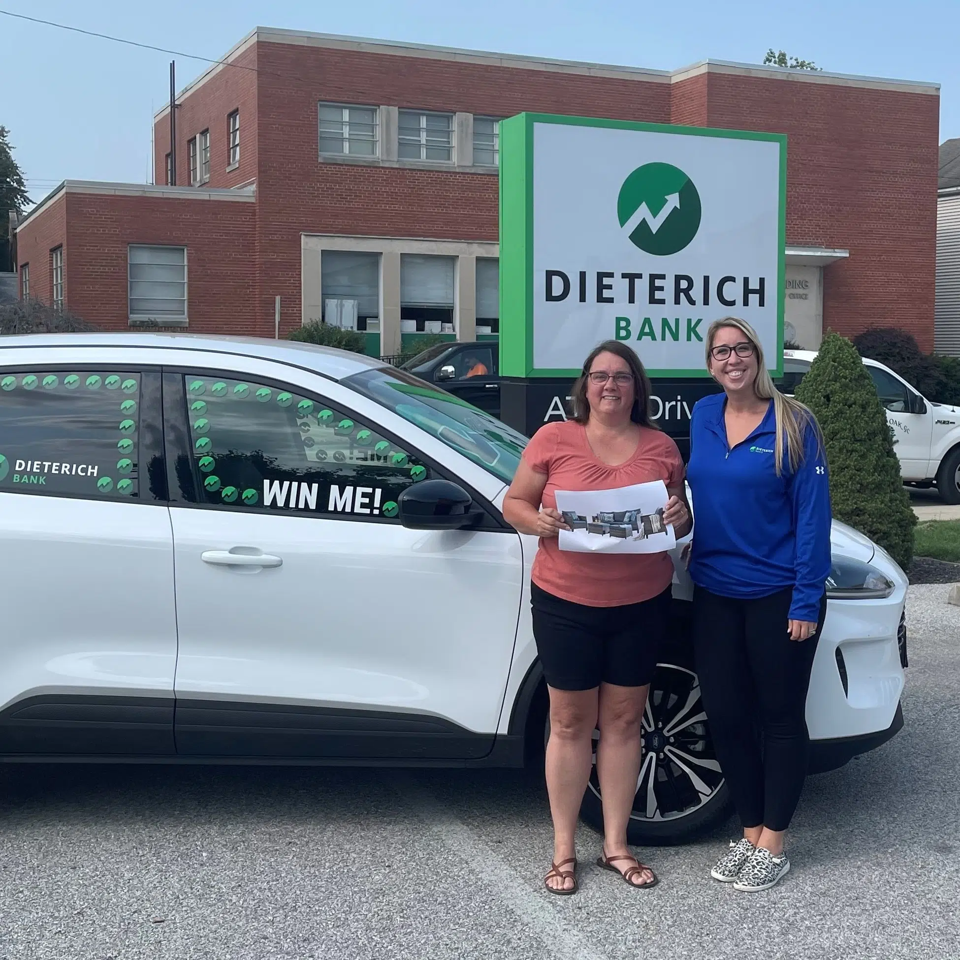Dieterich Bank Gives Away New Car, Other Prizes Effingham Radio