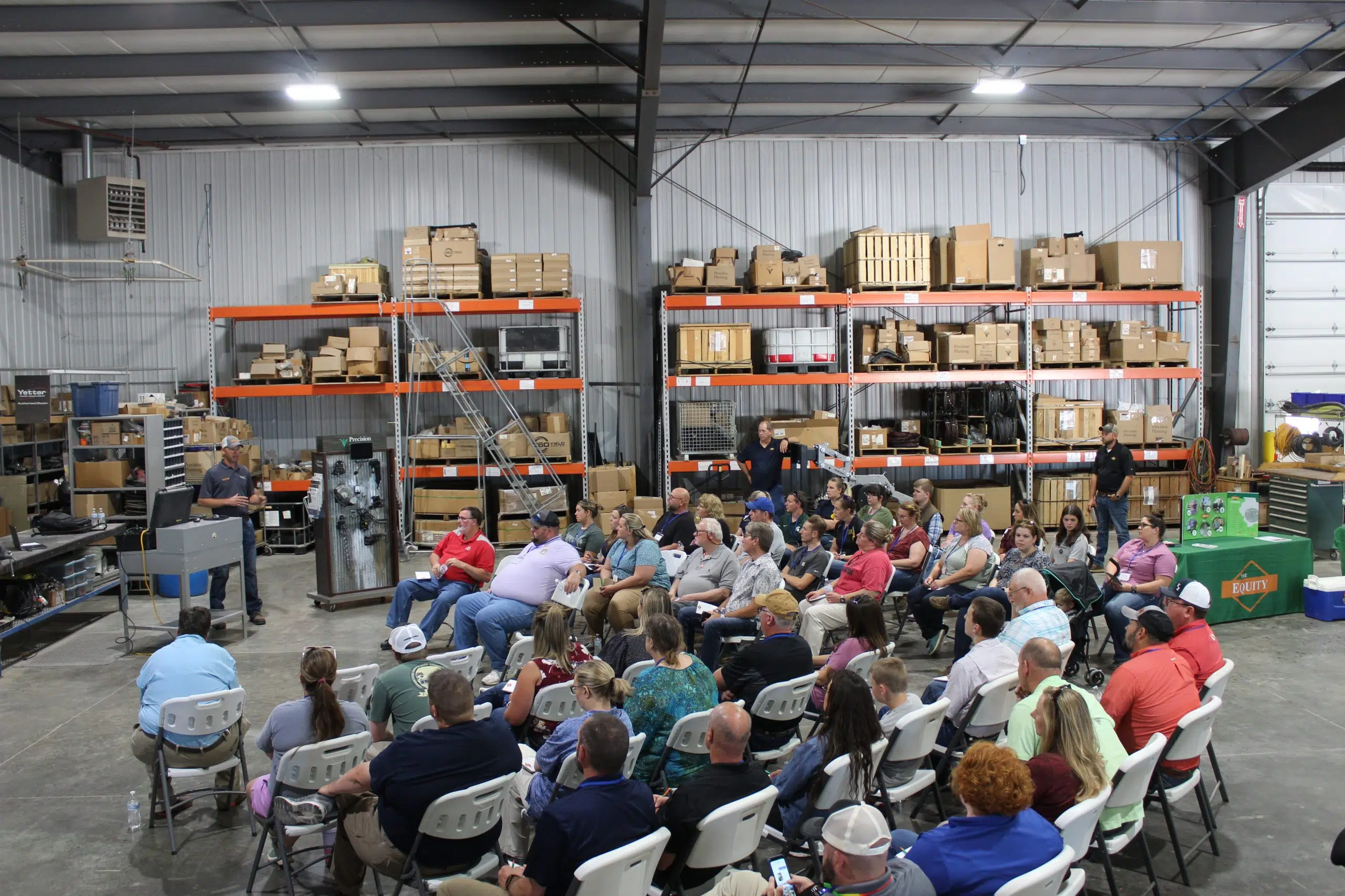 The Equity GO SMART Team, Planters Precision Hosted NAAE Tour Effingham Radio