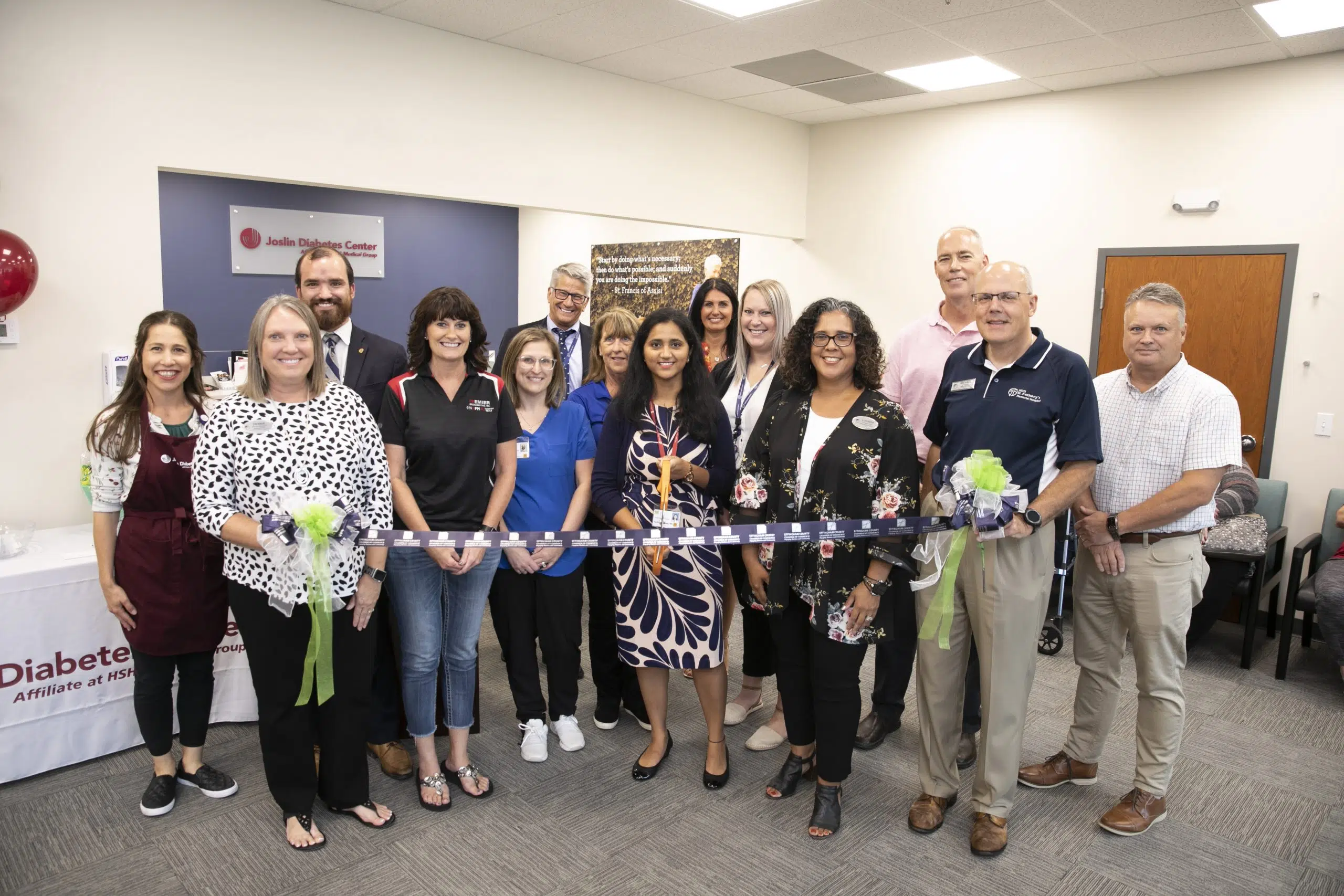 HSHS Medical Group Celebrates Joslin Diabetes Center In Effingham ...