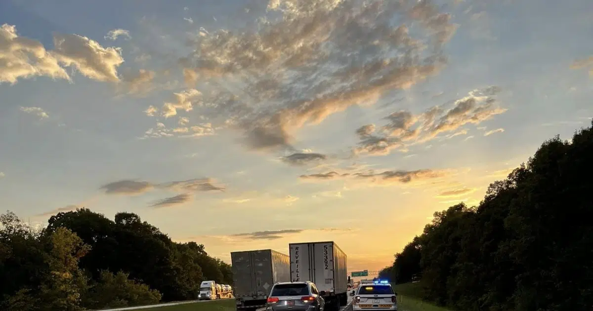 Teutopolis Fire Responds To TwoSemi Tractor/Trailer Accident On I70