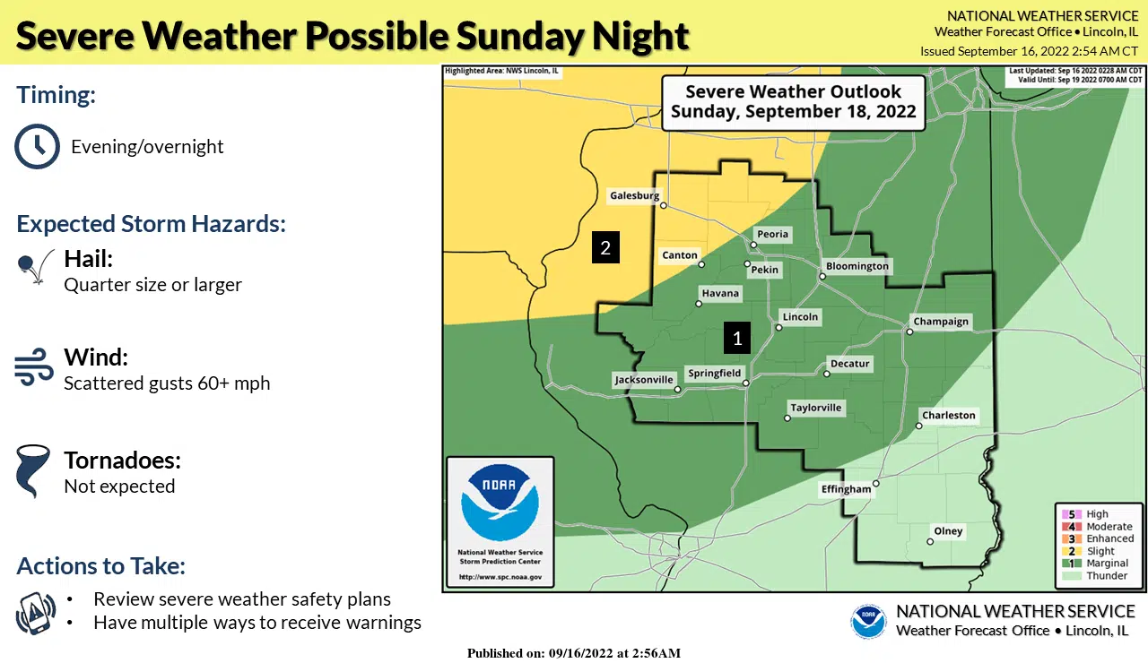 Severe Weather Possible Saturday Effingham Radio