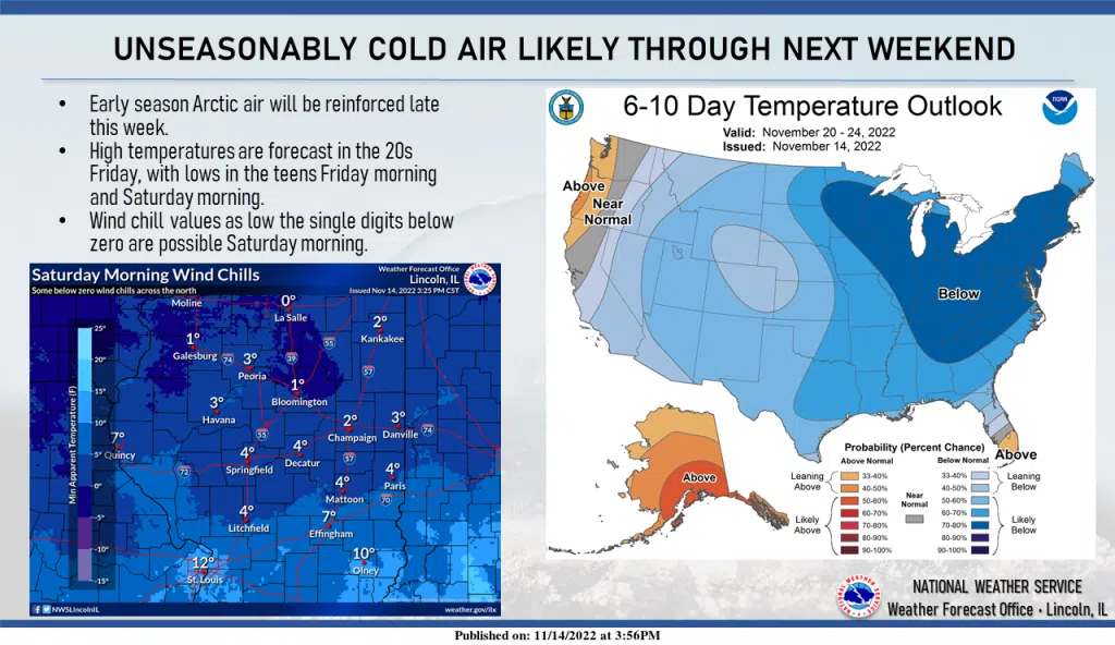 Accumulating Snow Tonight Into Tomorrow Effingham Radio