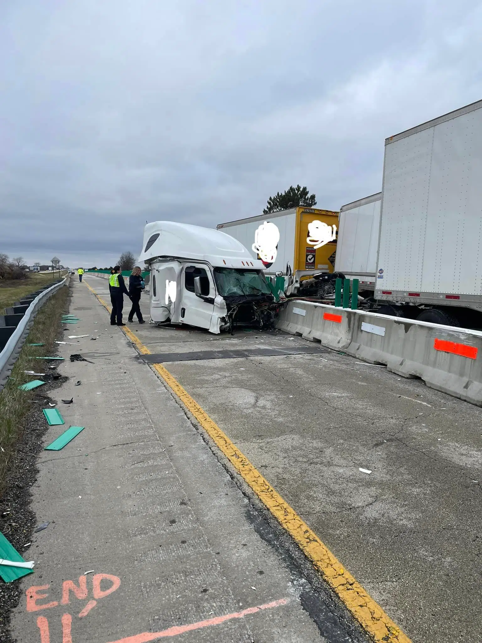 Montrose FPD Responded To MultiSemi Accident On I70 Friday