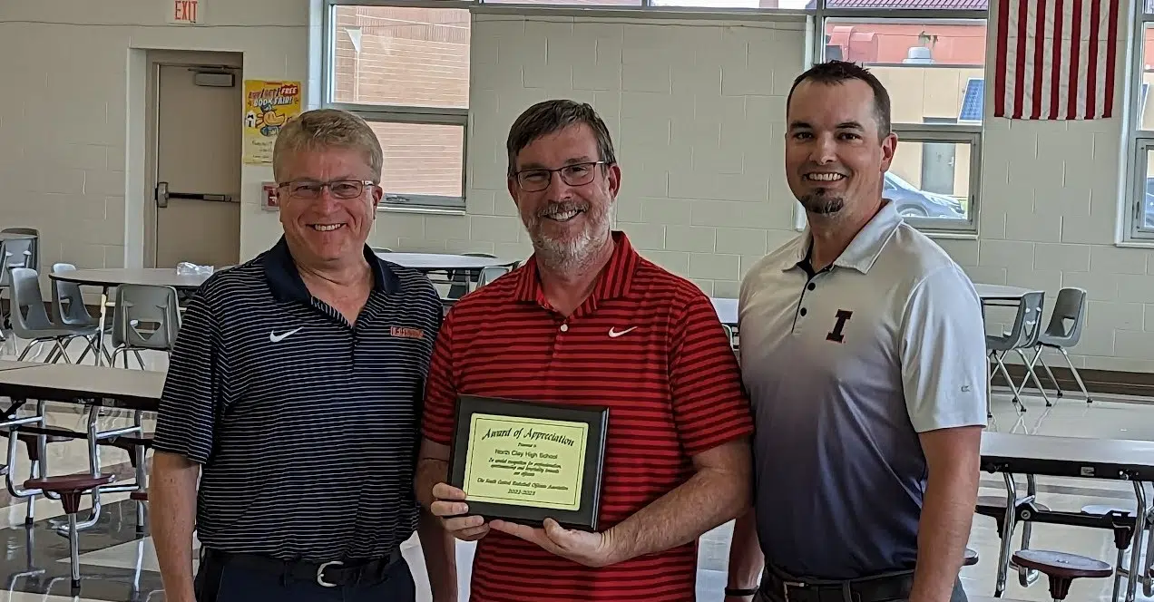 North Clay AD Rich Grubaugh Recipient Of Award Of Appreciation ...