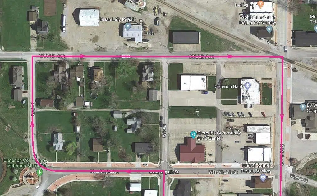 Parade Route Announced for Dieterich Fourth of July Celebration Effingham Radio