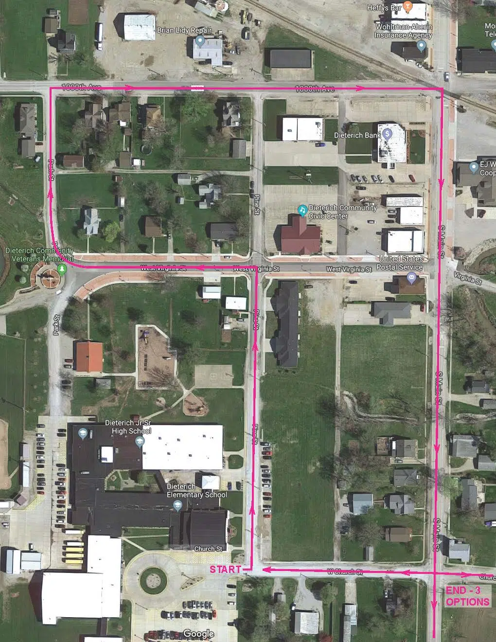 Parade Route Announced for Dieterich Fourth of July Celebration  Effingham Radio