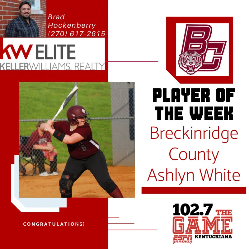 Ashlyn White named ESPN Owensboro Breckinridge County Tiger of the week