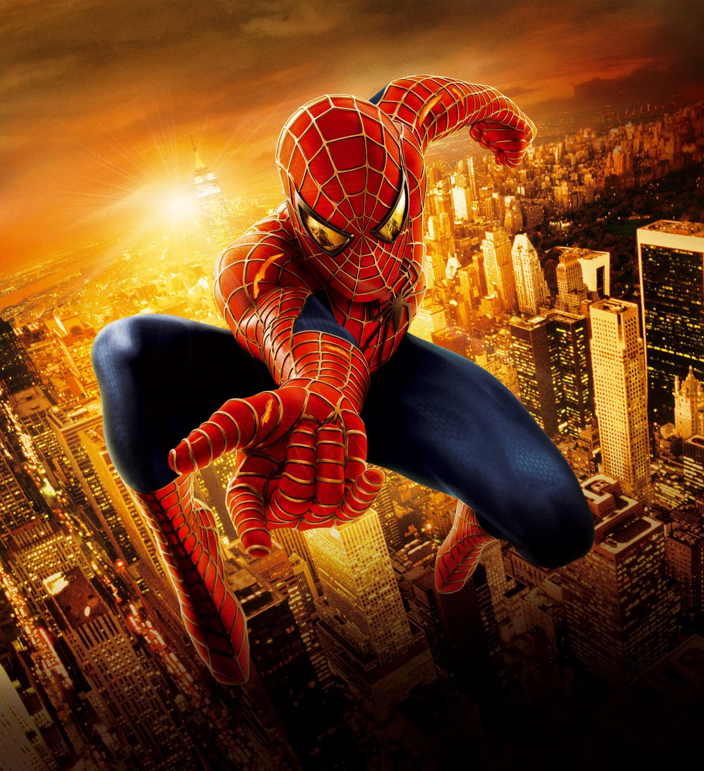 SPIDER-MAN 2 2004 Movie Poster Tobey Maguire SPIDERMAN 2