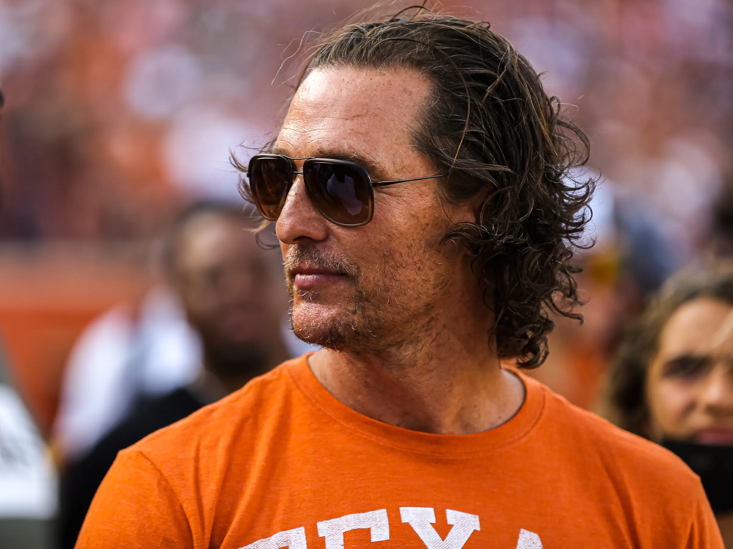 Matthew McConaughey Pulled Classy Move On Sideline At Cotton Bowl