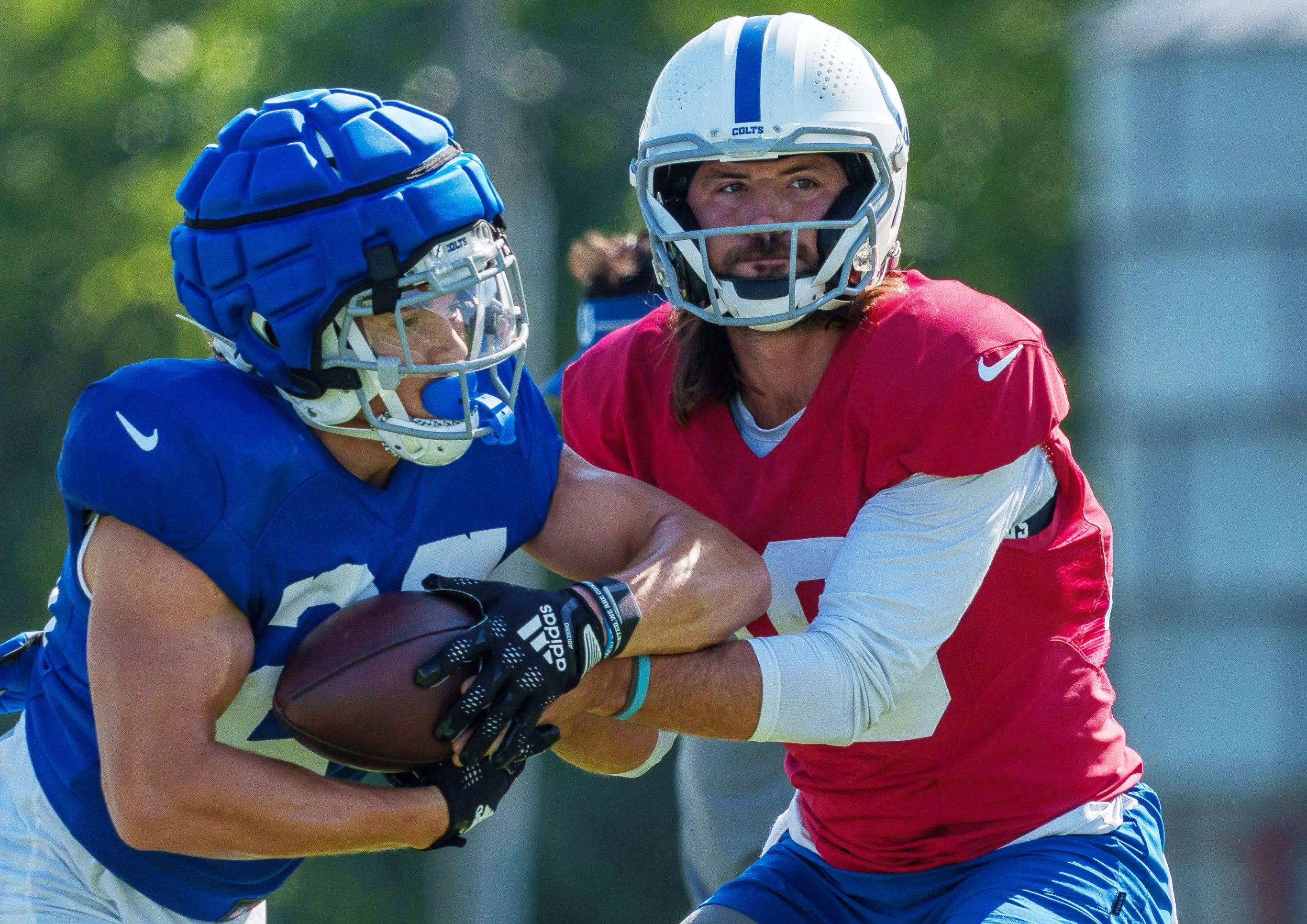 Colts running back Zack Moss breaks forearm during Monday practice