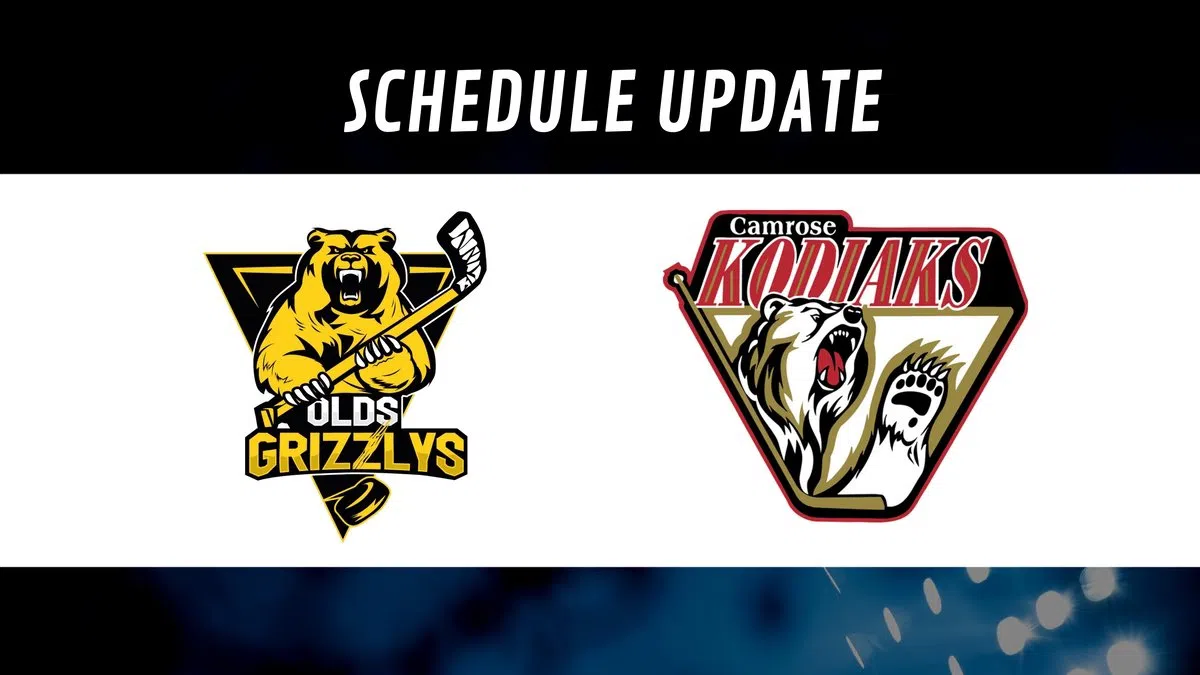 Olds Grizzlys Game In Camrose Postponed For Analysis Of A COVID-19 Test