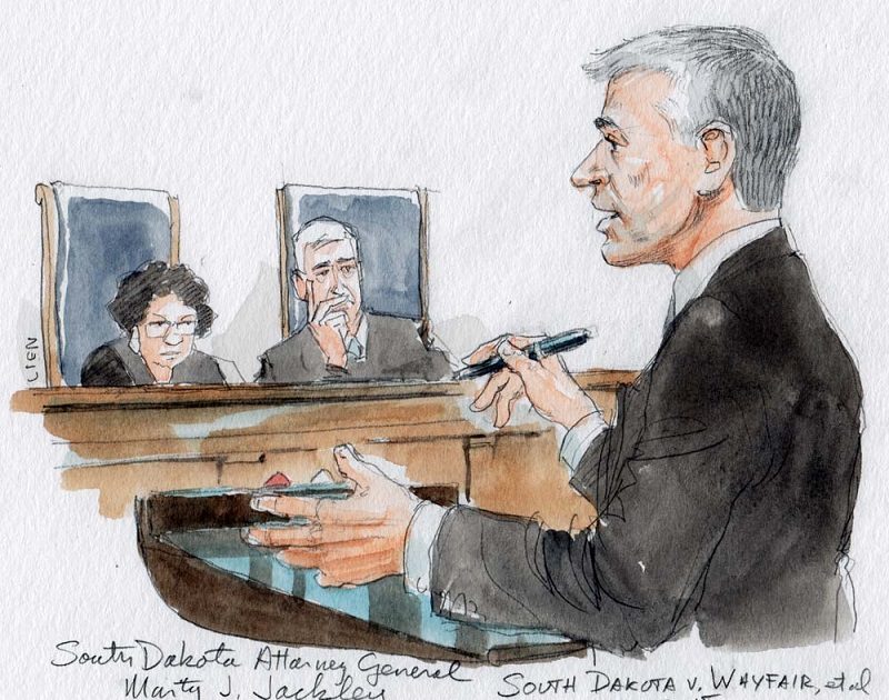 5 years later: Jackley recognizes historic South Dakota v. Wayfair US Supreme Court Decision - Vimarsana News