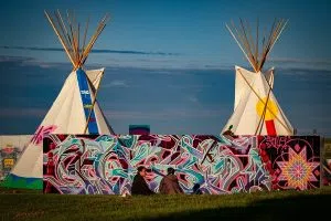 Cheyenne River Youth Project RedCan mural