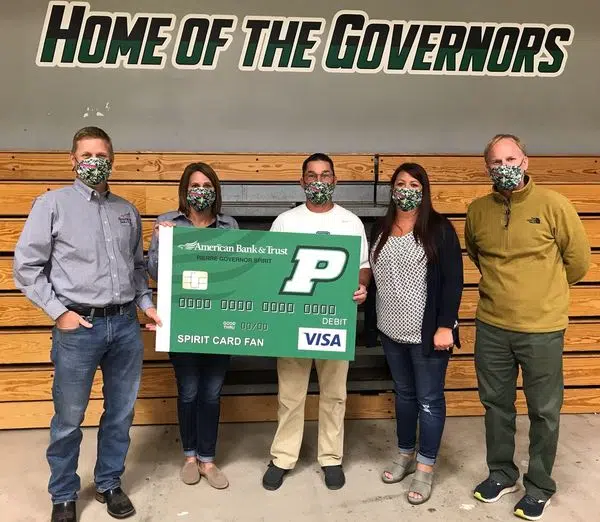 american bank and trust pierre riggs high school mask donation